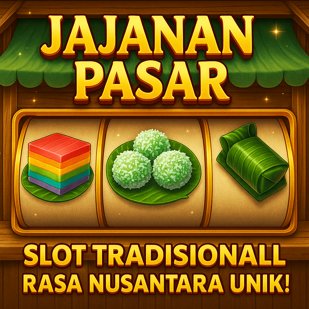Jajanan Pasar: Slot Tradisional Rasa Nusantara Unik!